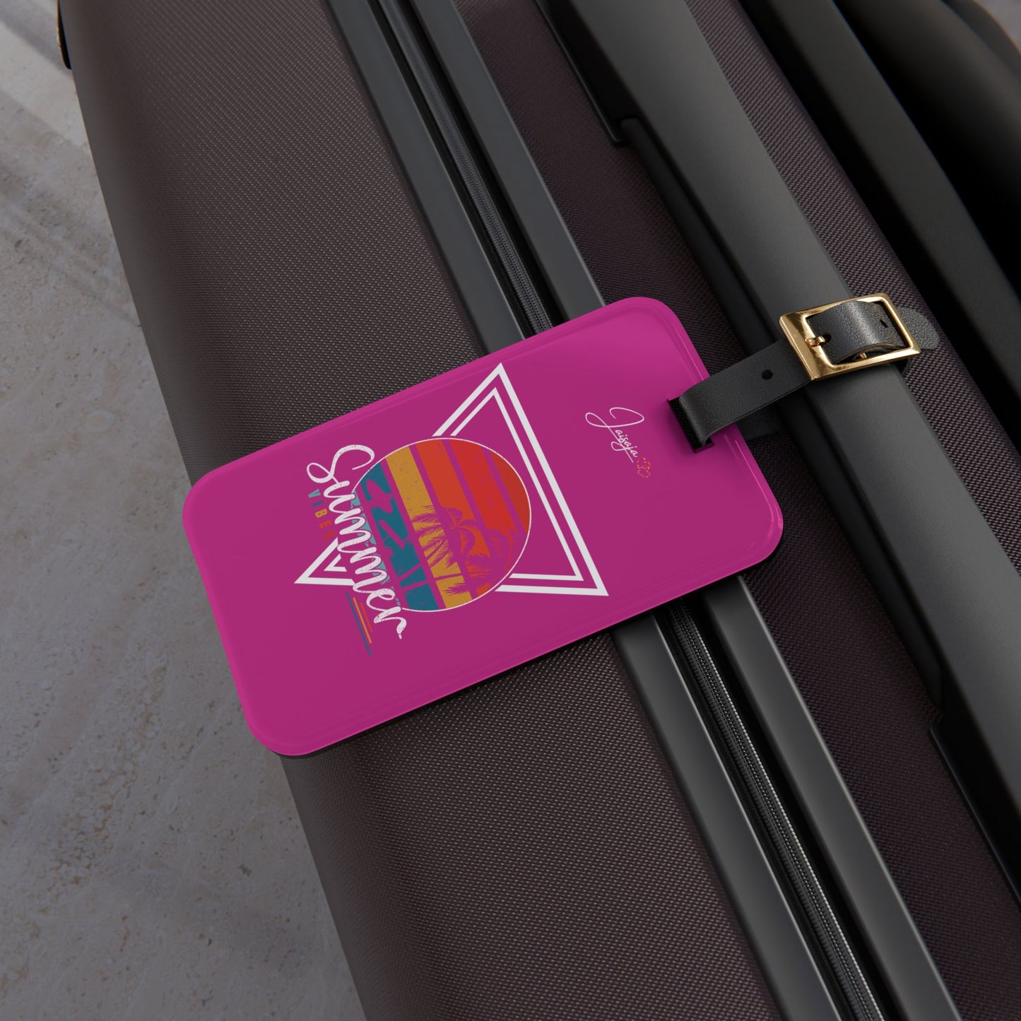Copy of Copy of Copy of Copy of Copy of Tropical Vacation Luggage Tag - Dream Travel Accessory