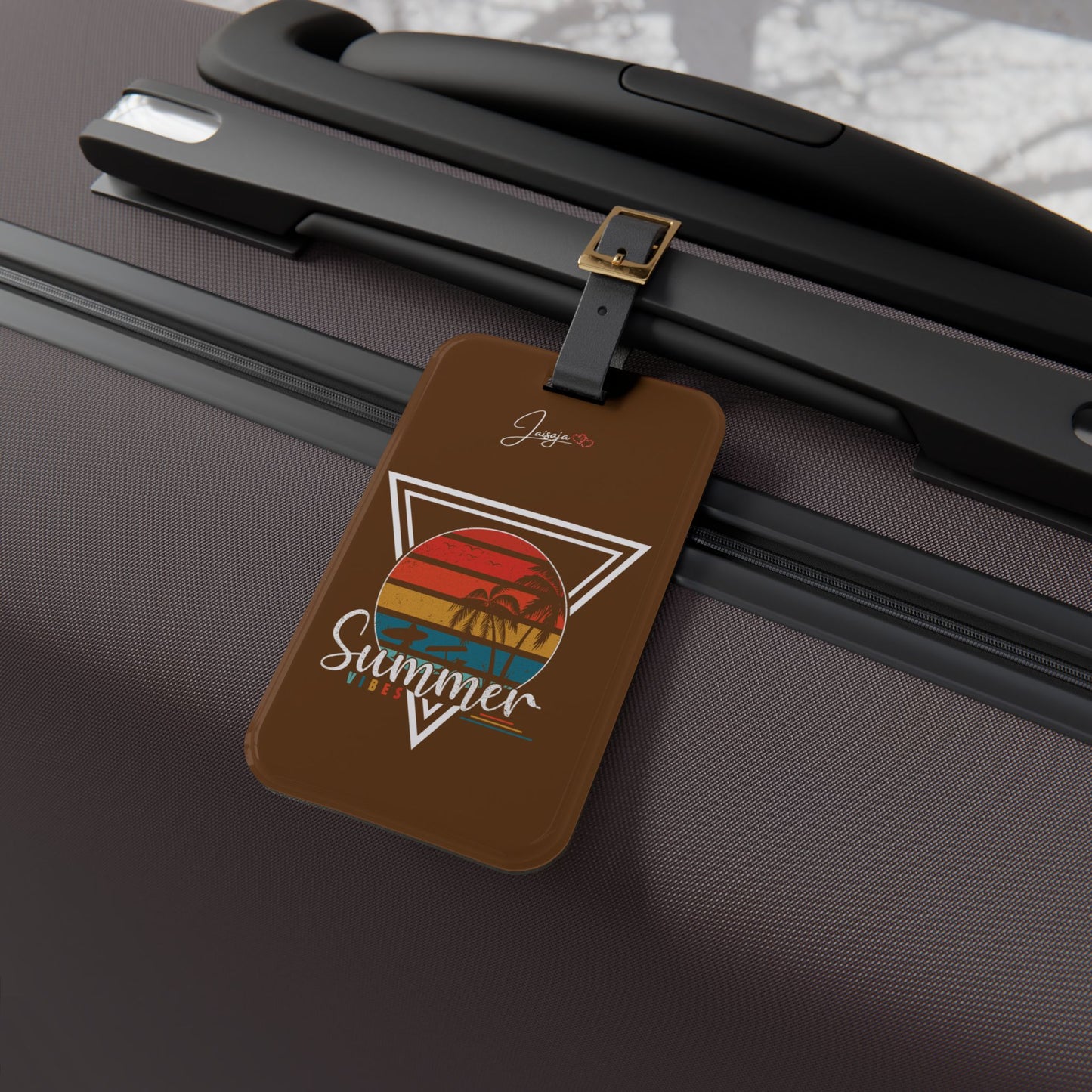 Copy of Copy of Copy of Copy of Copy of Tropical Vacation Luggage Tag - Dream Travel Accessory