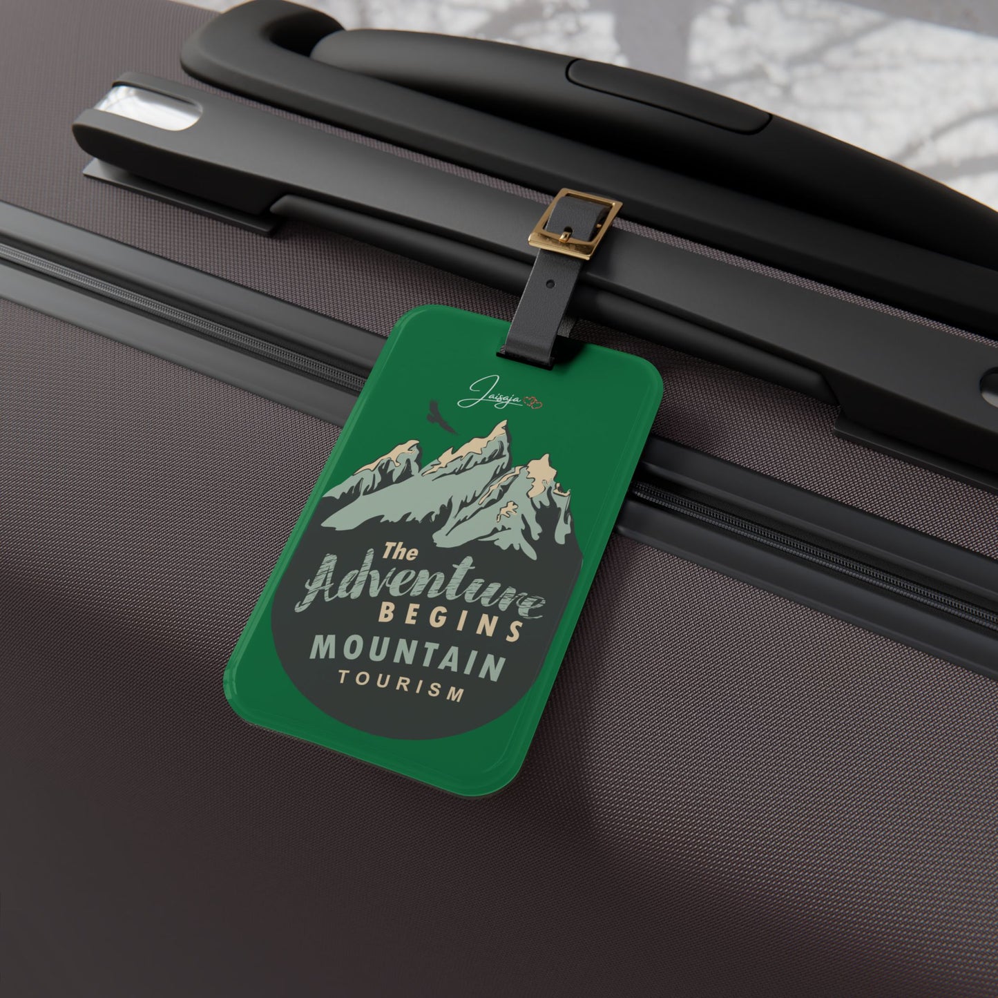 Adventure Mountain - Luggage Tag