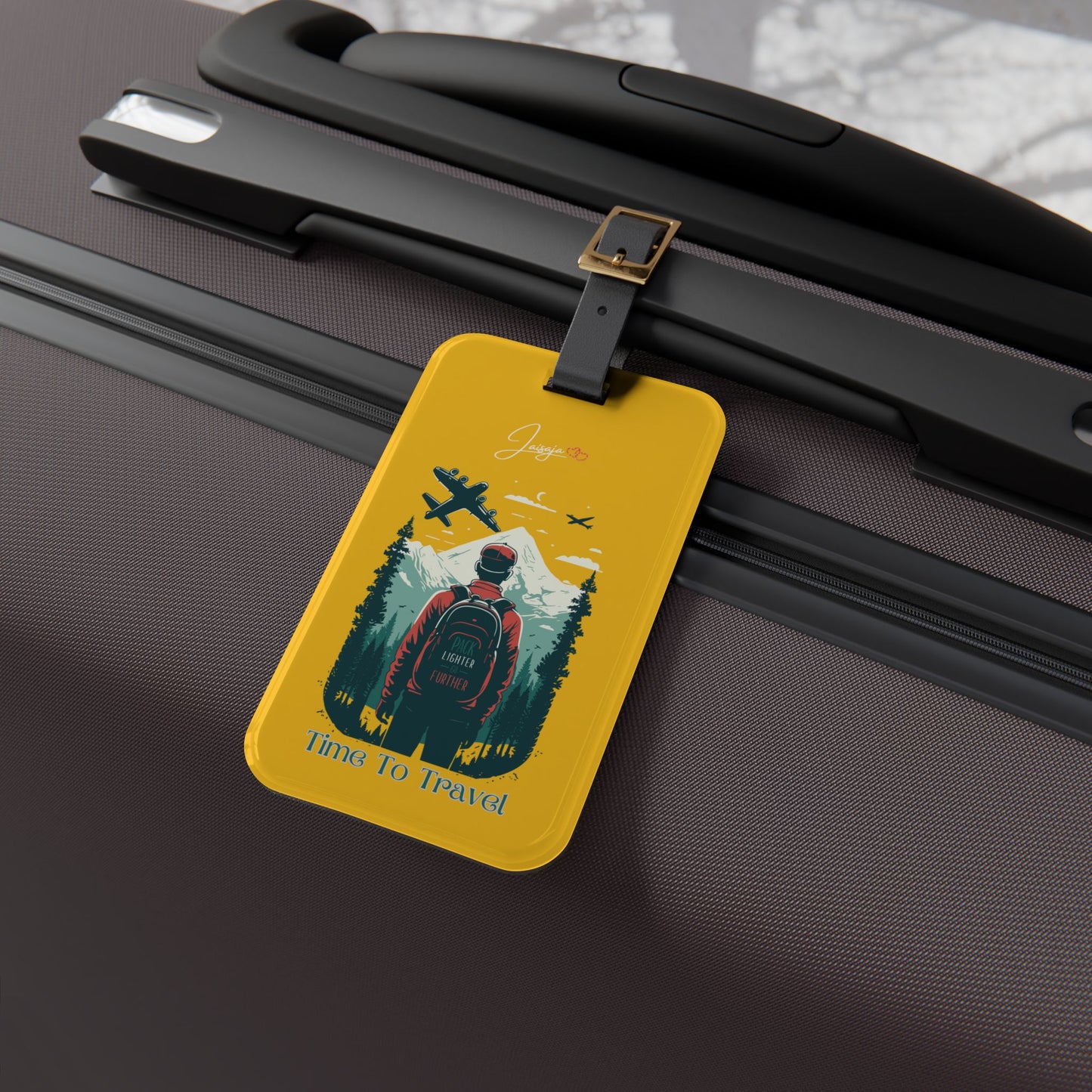 Time To Travel - Luggage Tag