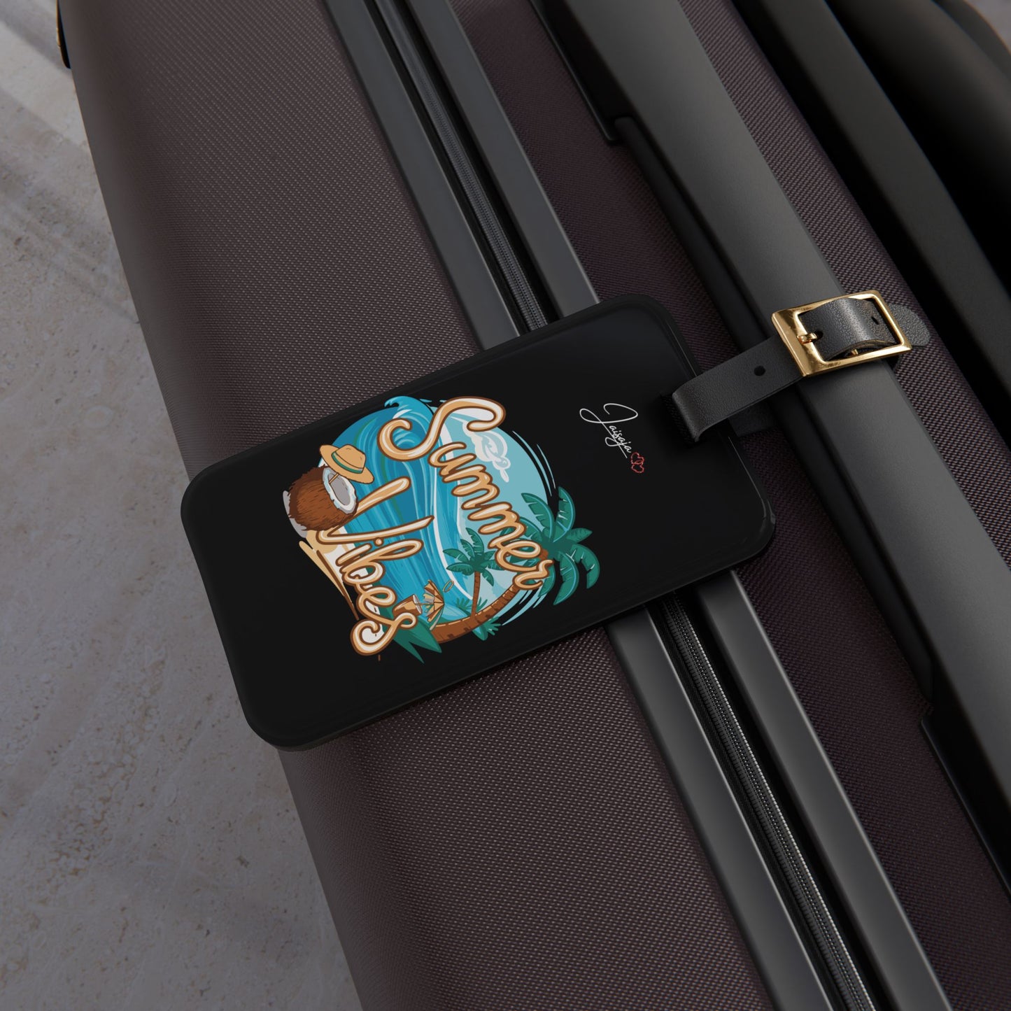 Copy of Copy of Copy of Copy of Copy of Tropical Vacation Luggage Tag - Dream Travel Accessory
