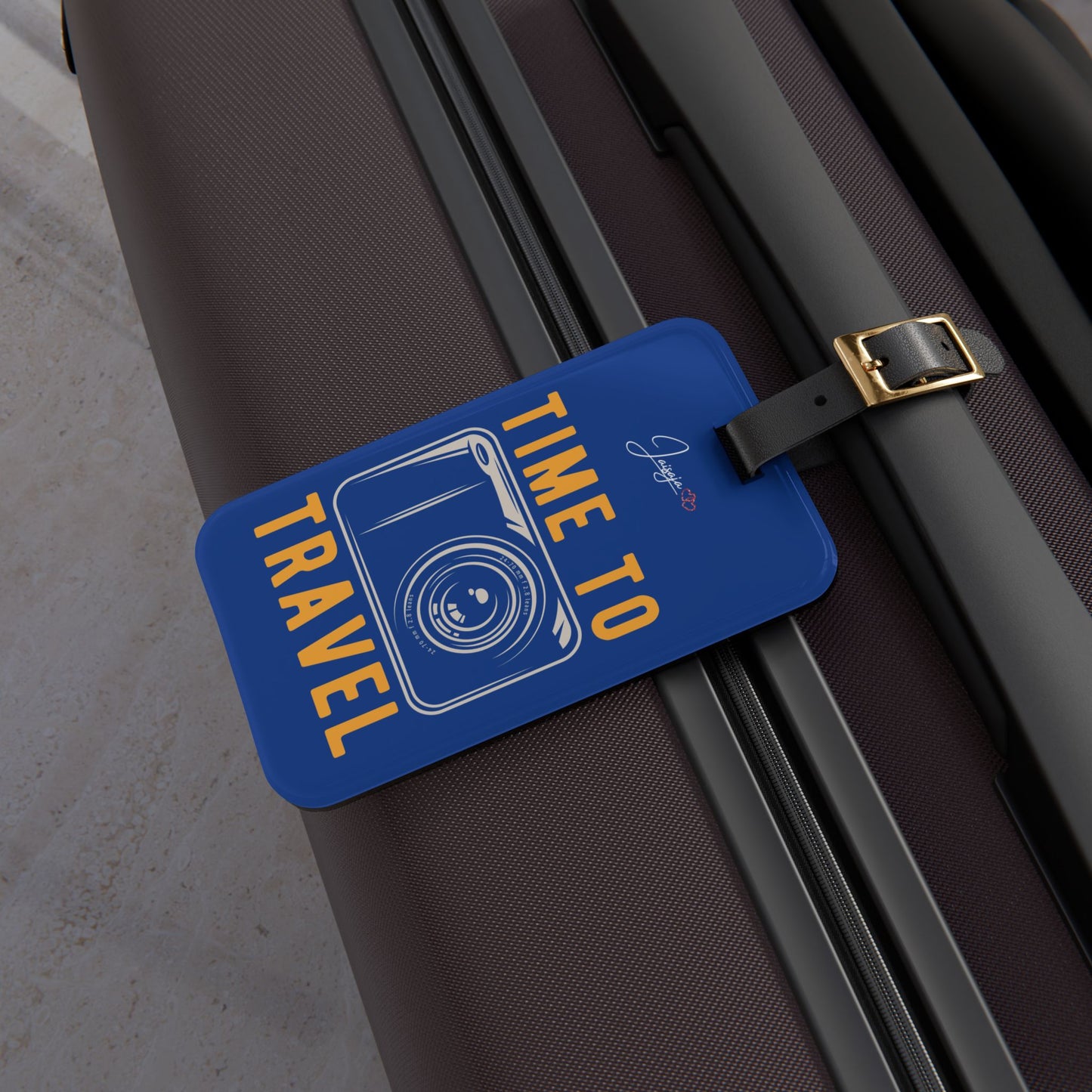 Time To Travel - Luggage Tag