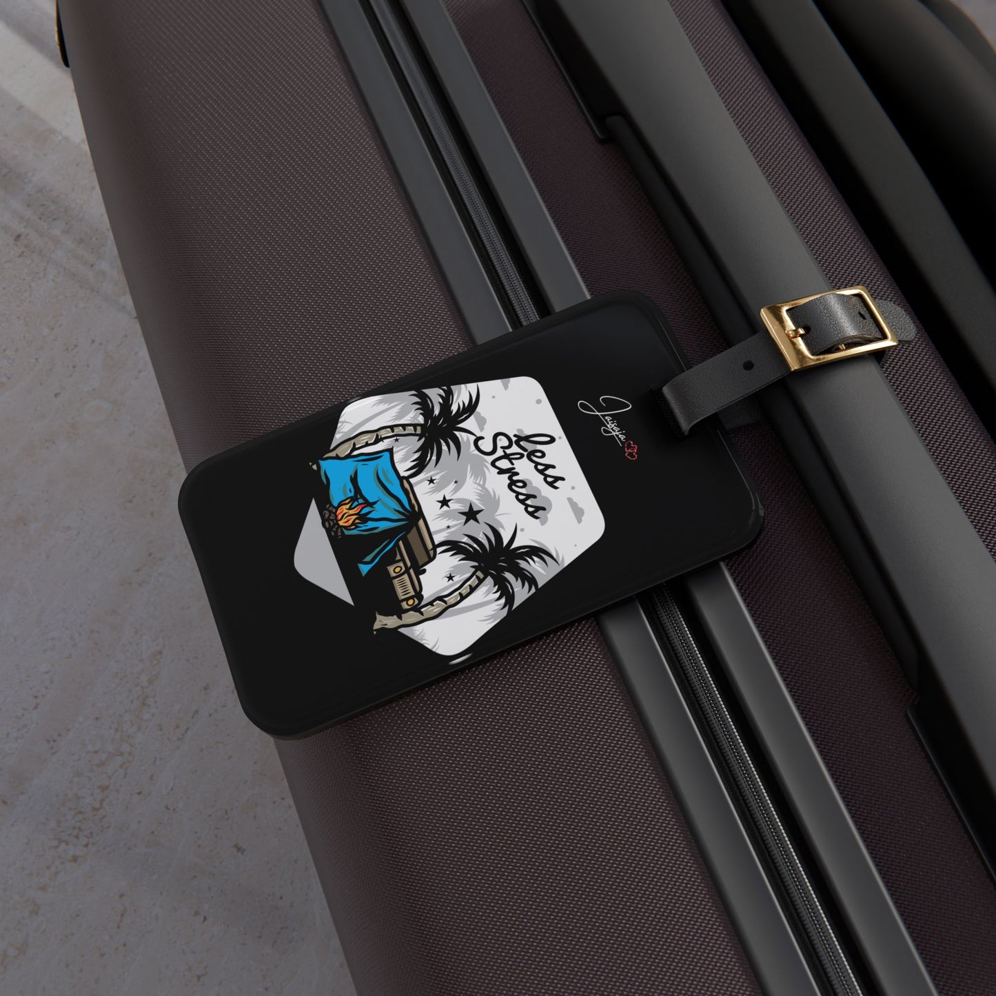 Luggage Tag - Less Stress - Luggage Tag