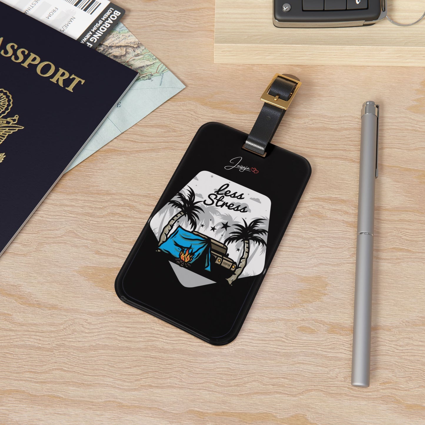 Luggage Tag - Less Stress - Luggage Tag