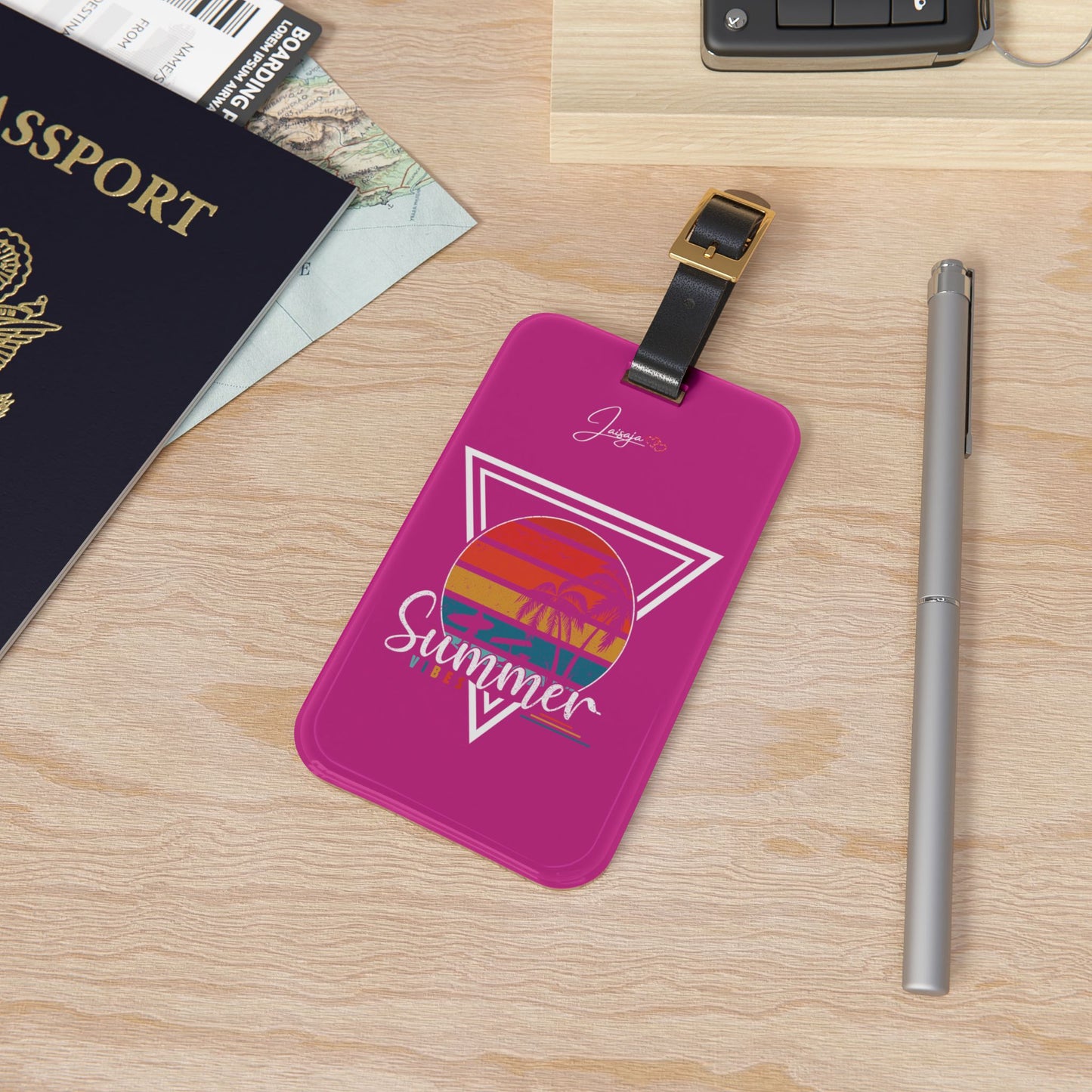 Copy of Copy of Copy of Copy of Copy of Tropical Vacation Luggage Tag - Dream Travel Accessory
