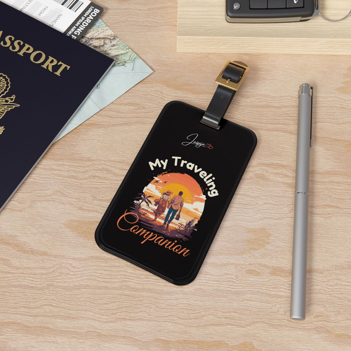 My Traveling Companion - Luggage Tag