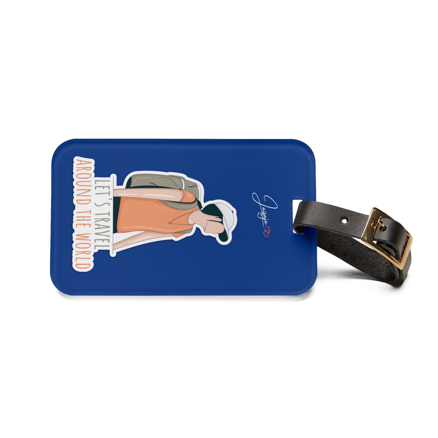 Let's Travel Around The World - Luggage Tag