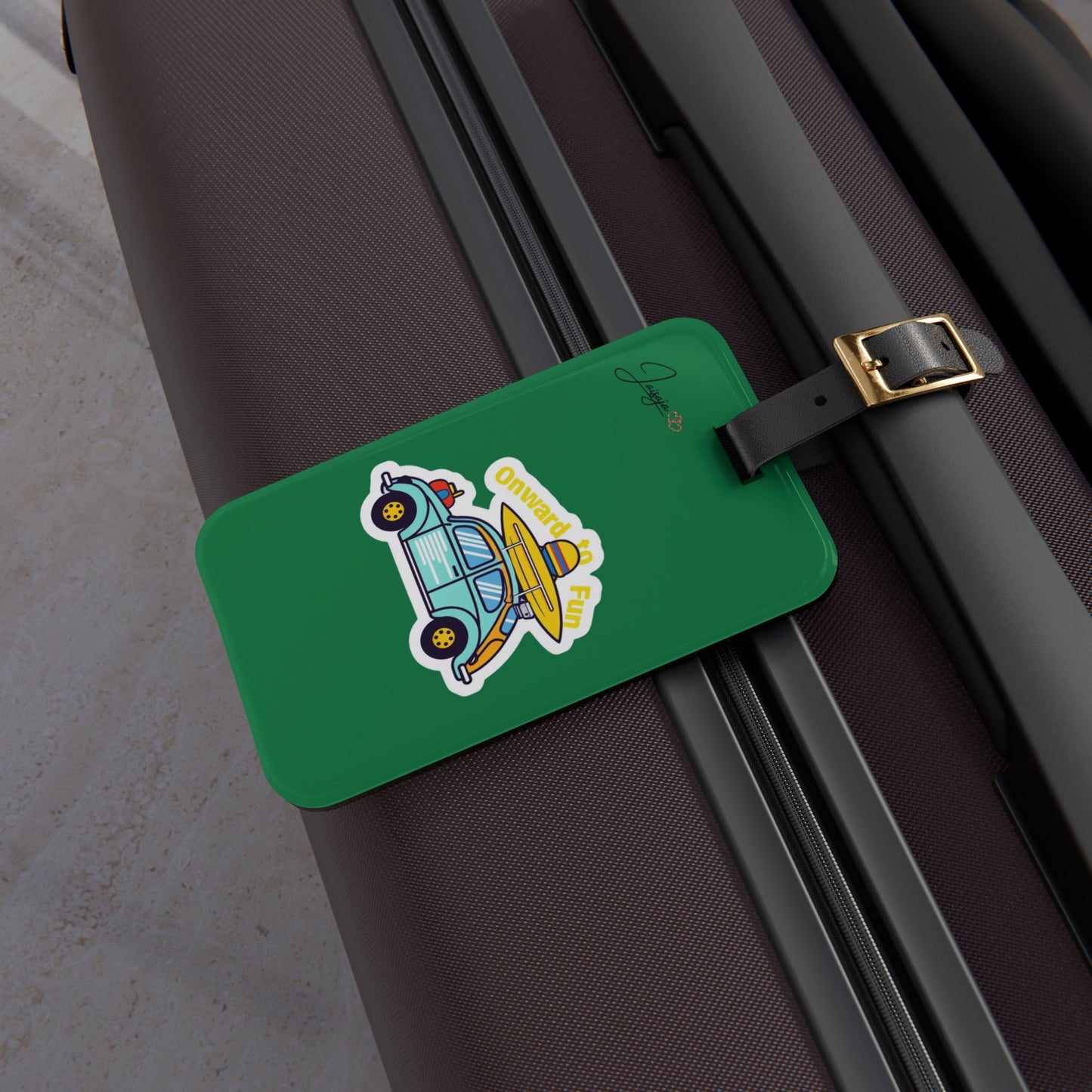 Onward Fun - Luggage Tag