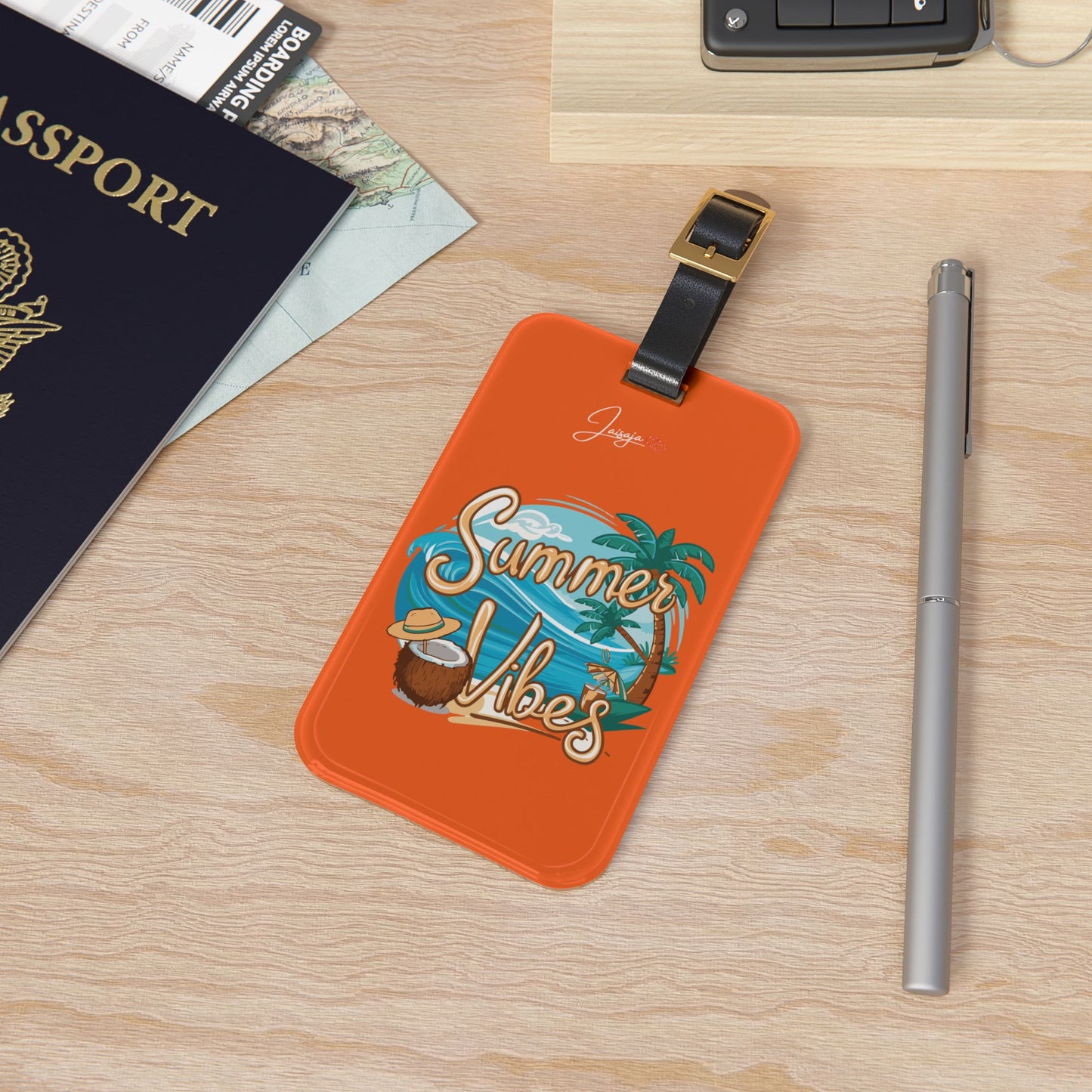 Copy of Copy of Copy of Copy of Copy of Tropical Vacation Luggage Tag - Dream Travel Accessory