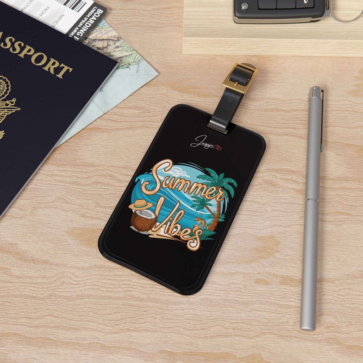 Copy of Copy of Copy of Copy of Copy of Tropical Vacation Luggage Tag - Dream Travel Accessory