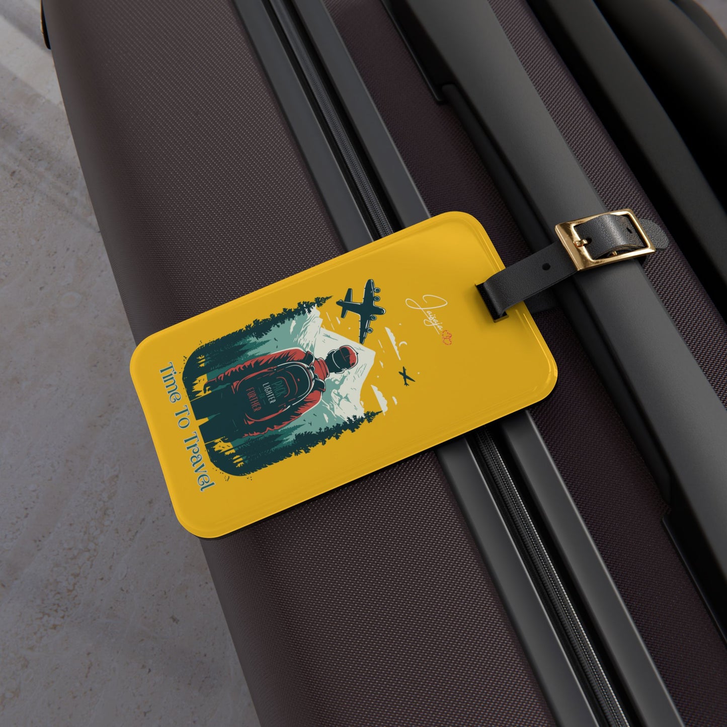 Time To Travel - Luggage Tag