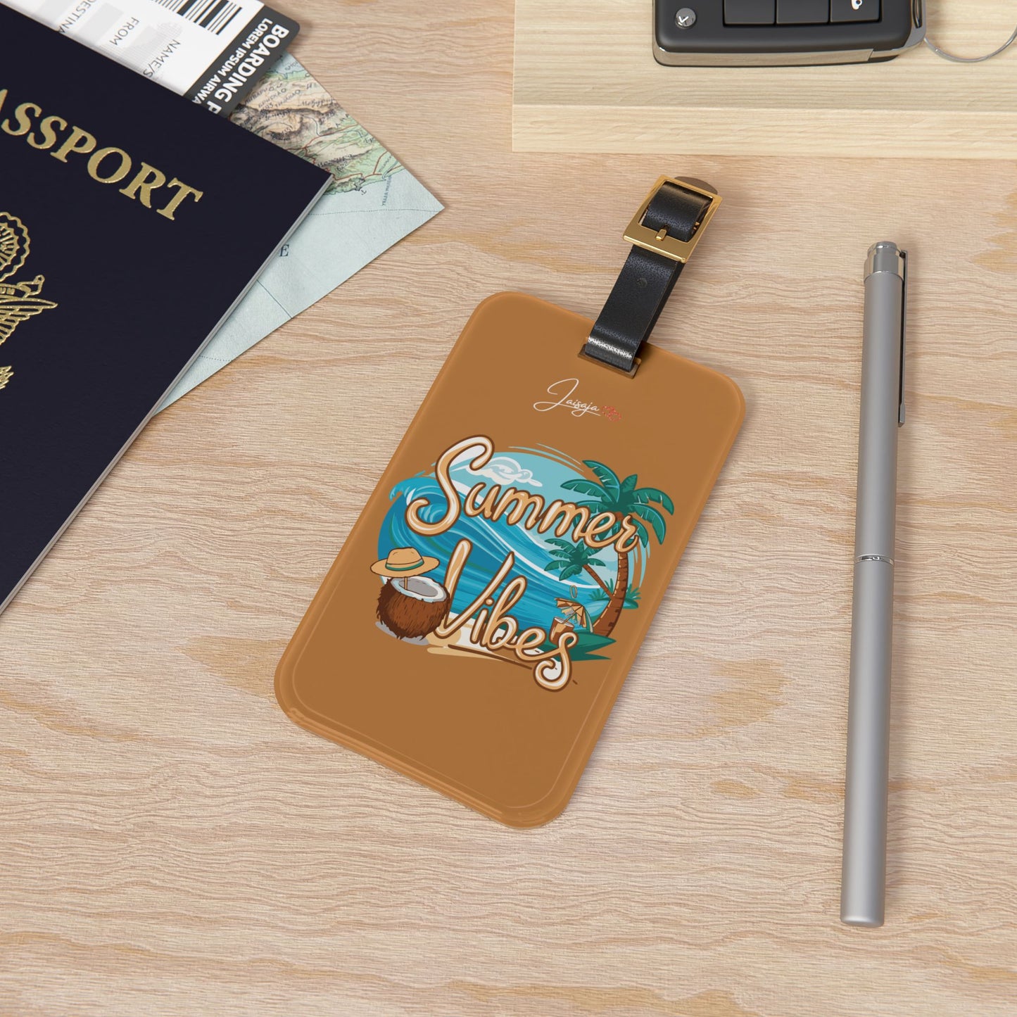 Copy of Copy of Copy of Copy of Copy of Tropical Vacation Luggage Tag - Dream Travel Accessory