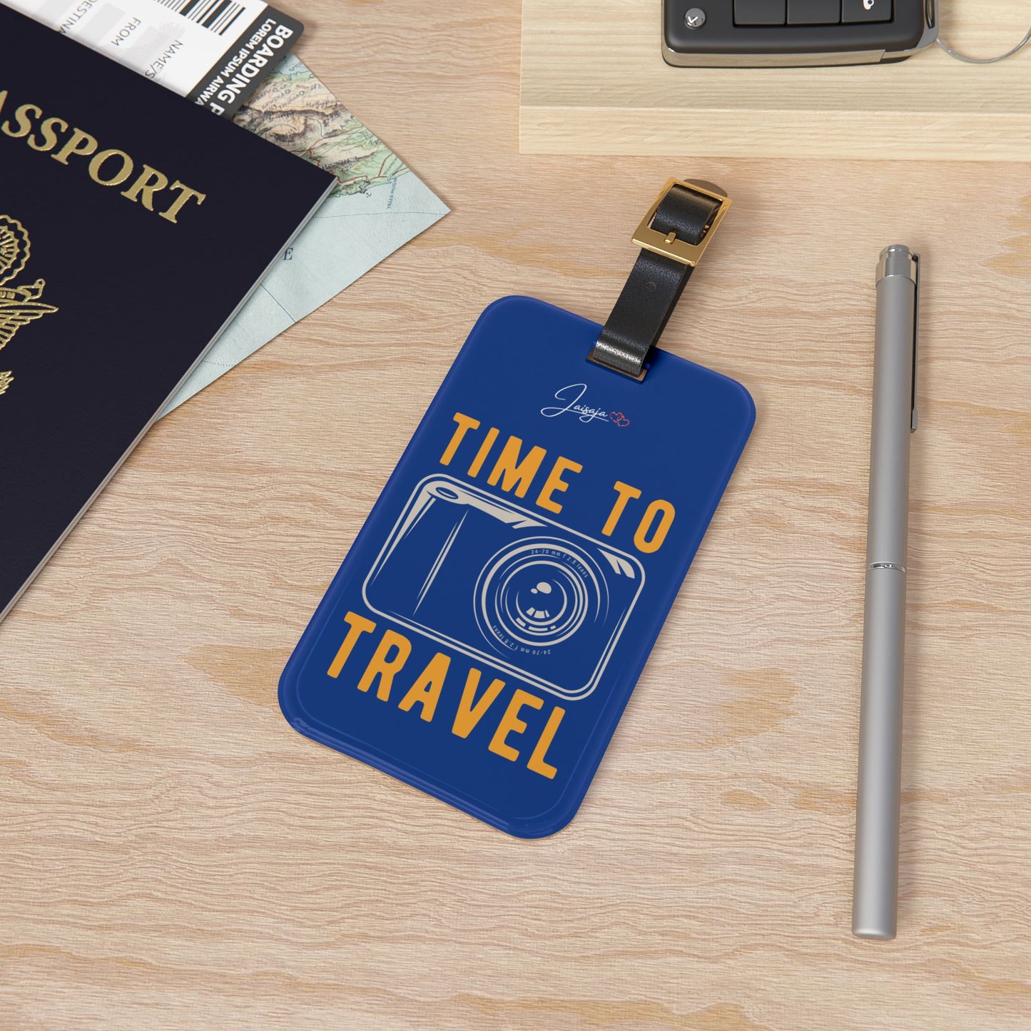 Time To Travel - Luggage Tag