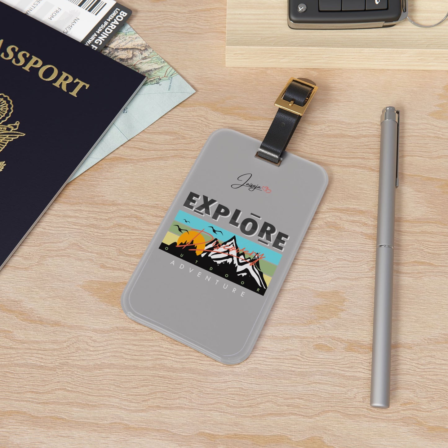 Explore Outdoor Adventure - Luggage Tag