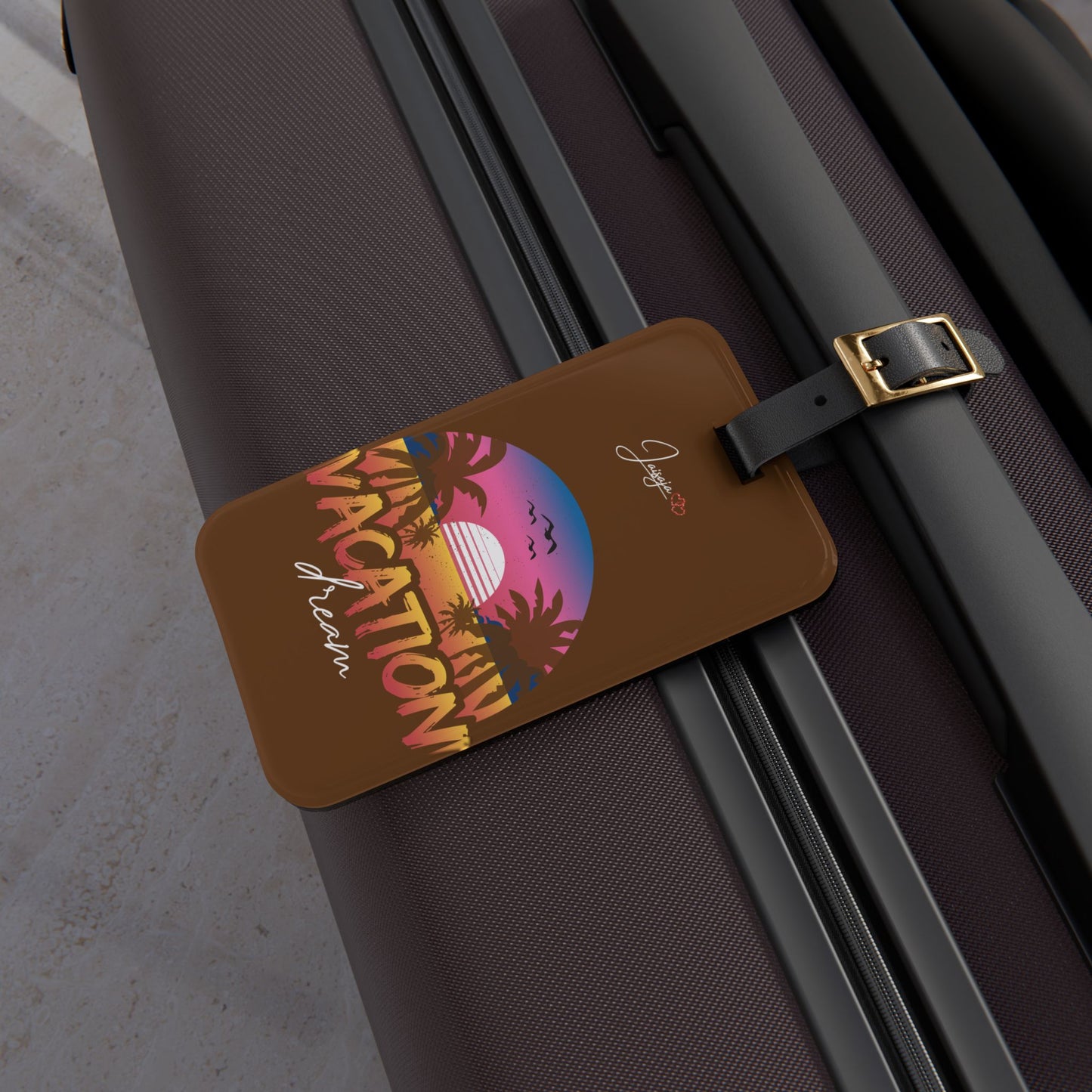 Tropical Vacation - Luggage Tag