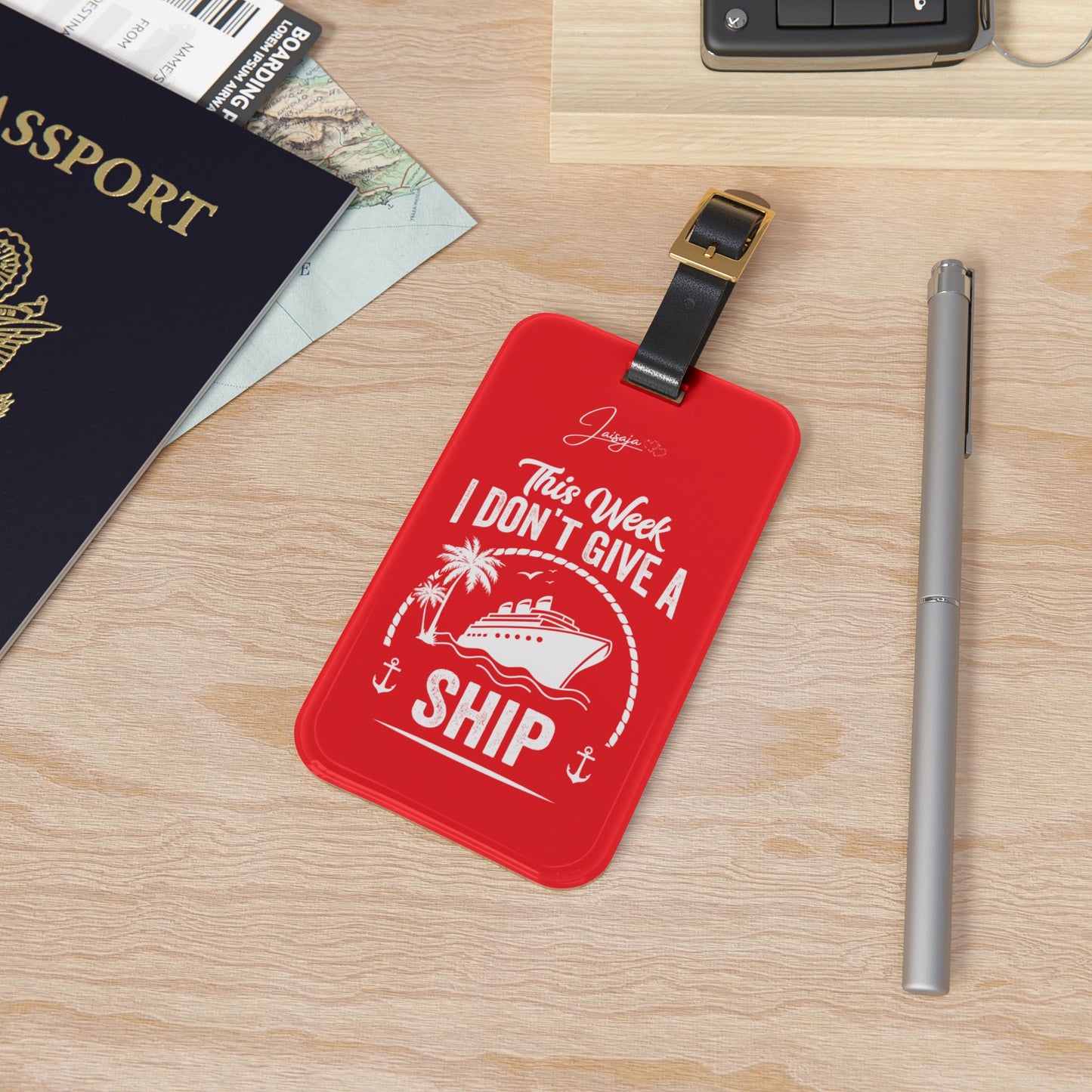This Week I Don't Give a Ship - Luggage Tag