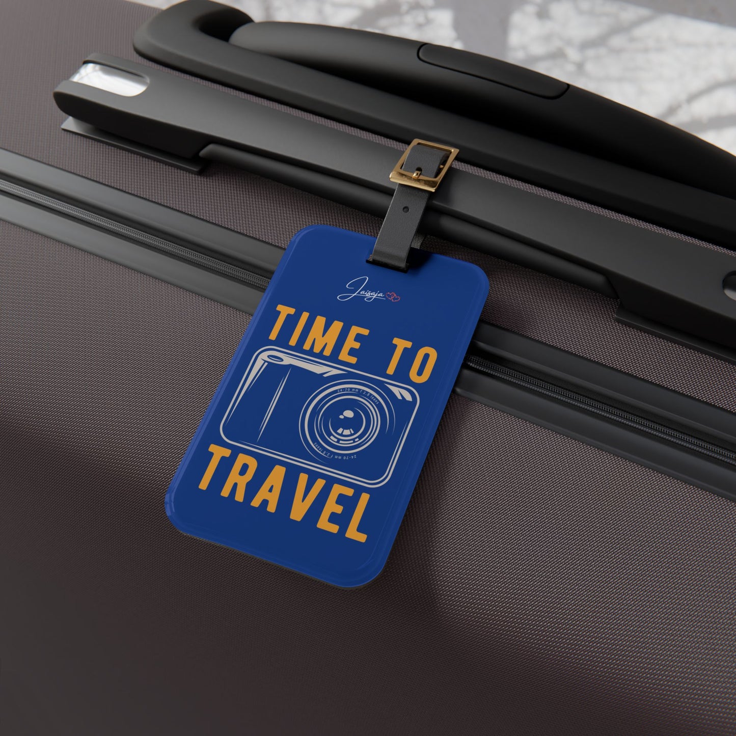 Time To Travel - Luggage Tag