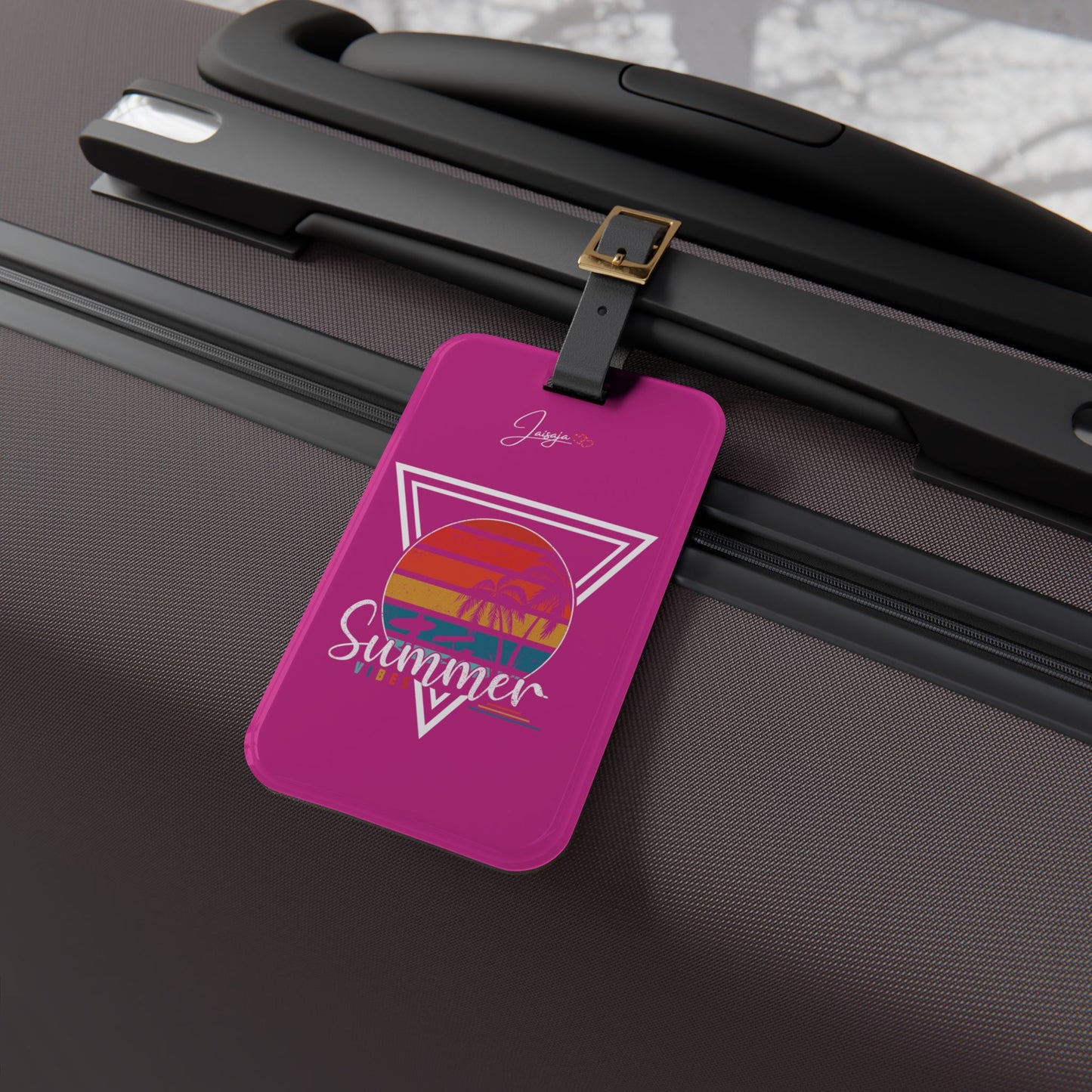 Copy of Copy of Copy of Copy of Copy of Tropical Vacation Luggage Tag - Dream Travel Accessory