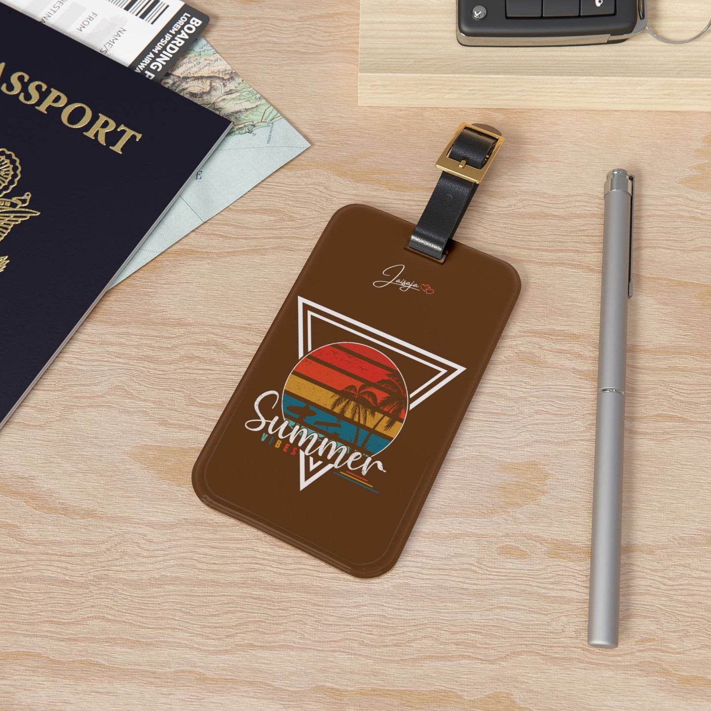 Copy of Copy of Copy of Copy of Copy of Tropical Vacation Luggage Tag - Dream Travel Accessory