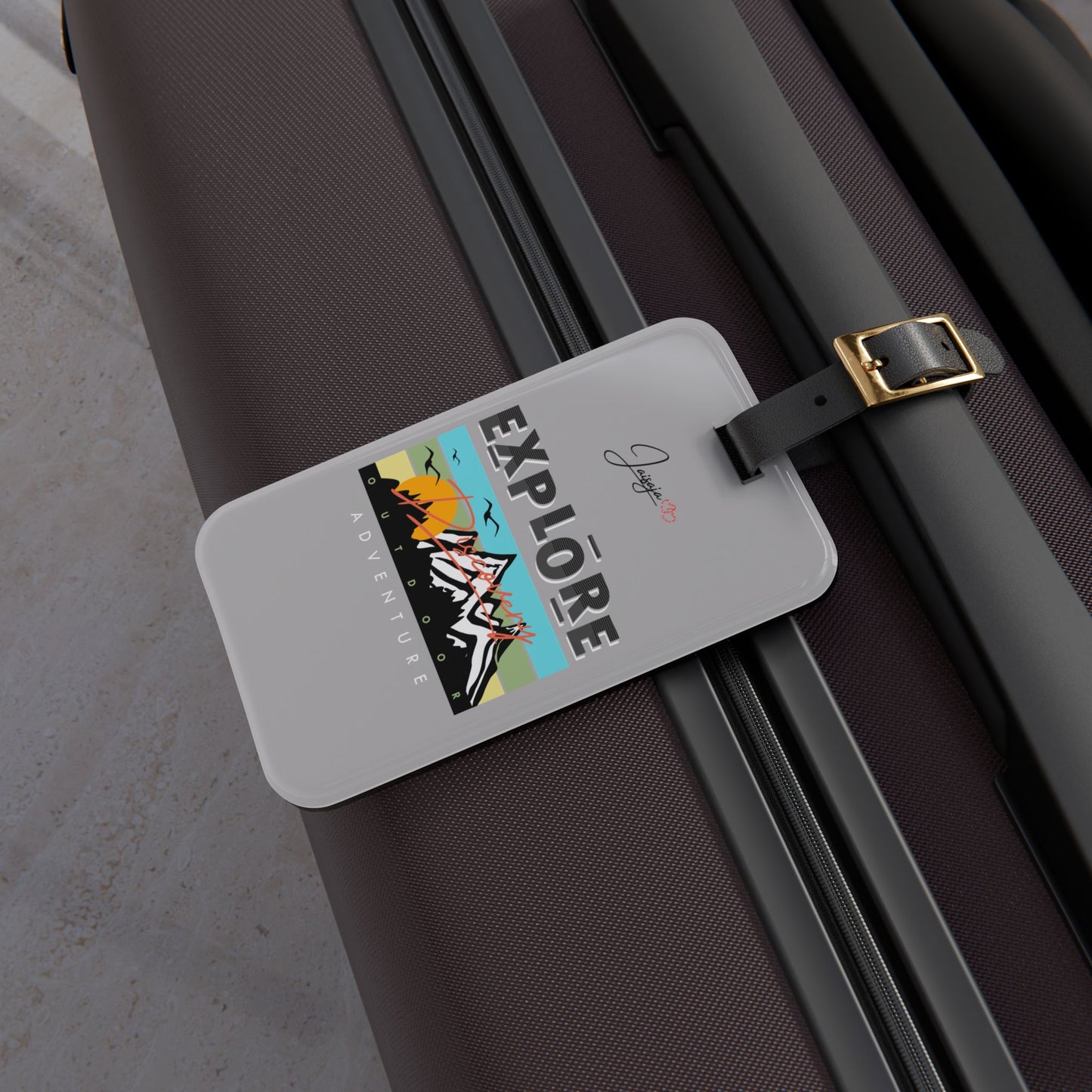 Explore Outdoor Adventure - Luggage Tag