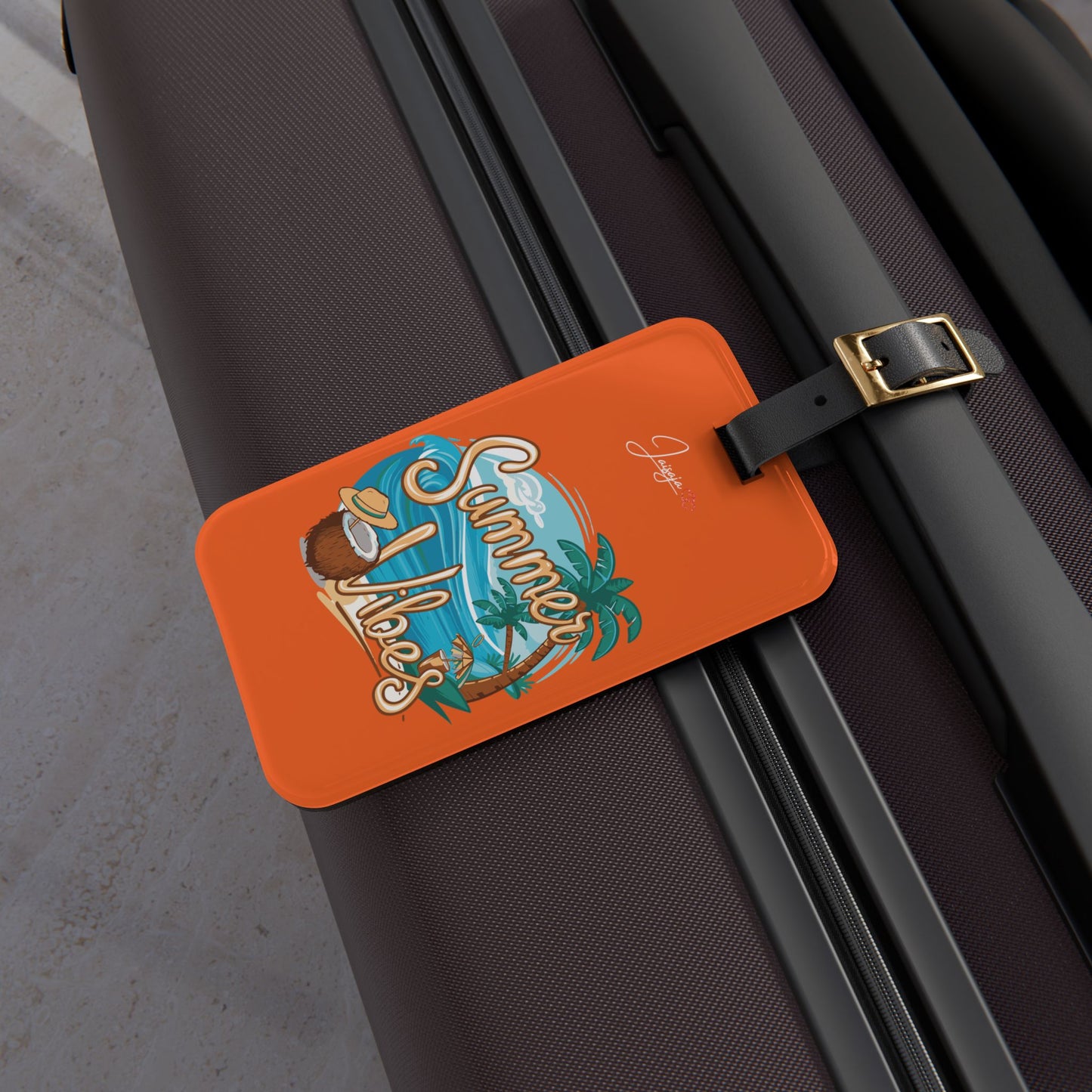 Copy of Copy of Copy of Copy of Copy of Tropical Vacation Luggage Tag - Dream Travel Accessory