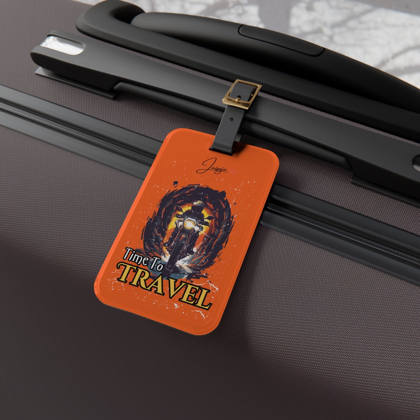 Time To Travel - Luggage Tag