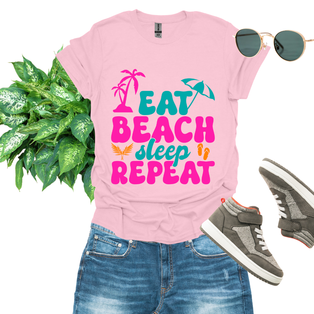 Manger, Plage, Dormir, Répéter