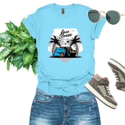 Less Stress Camping T-Shirt
