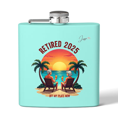 Stainless Steel Flask, 6oz