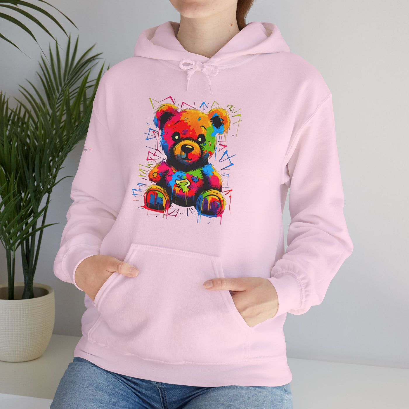 Geo Teddy Pink