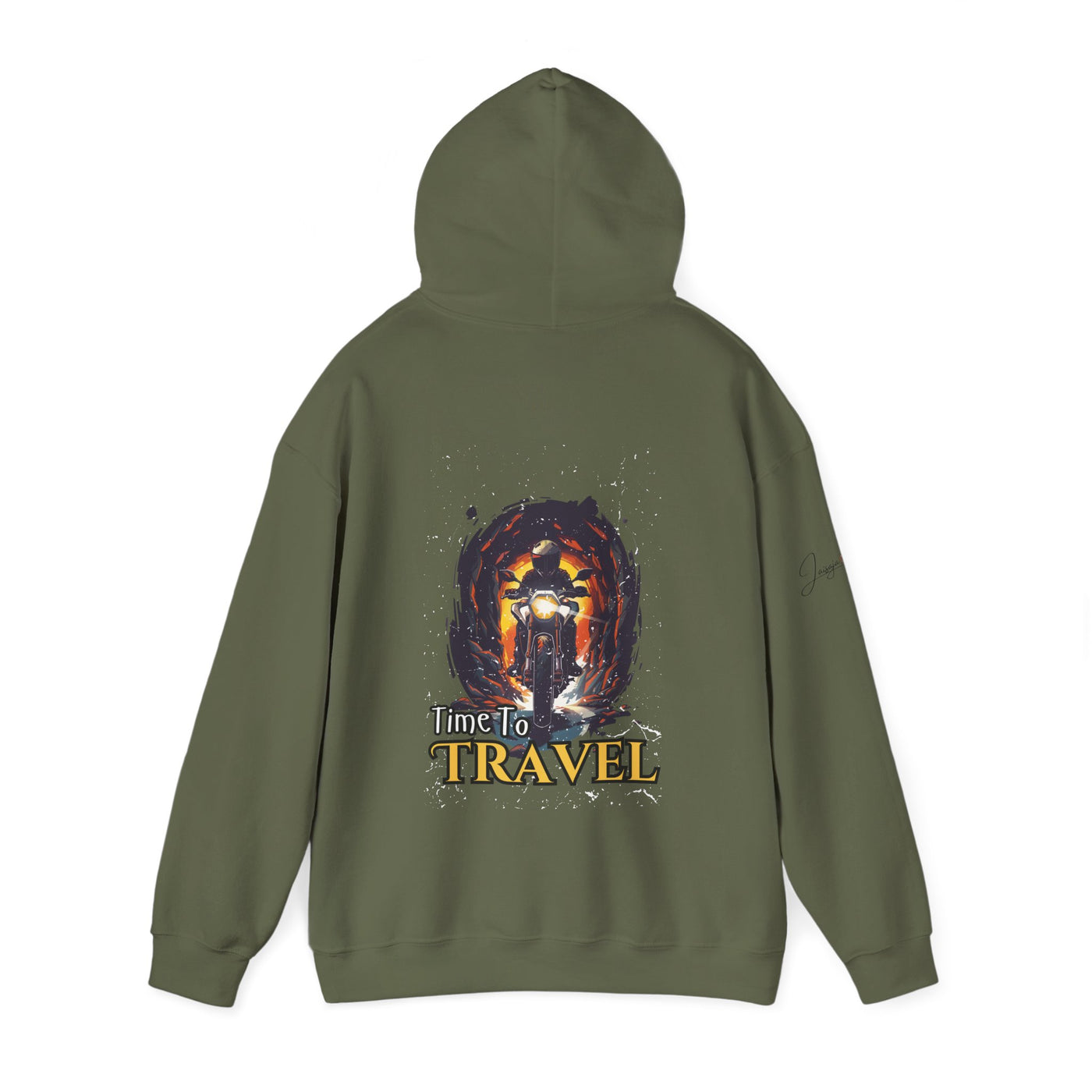 Time To Travel Military Green
