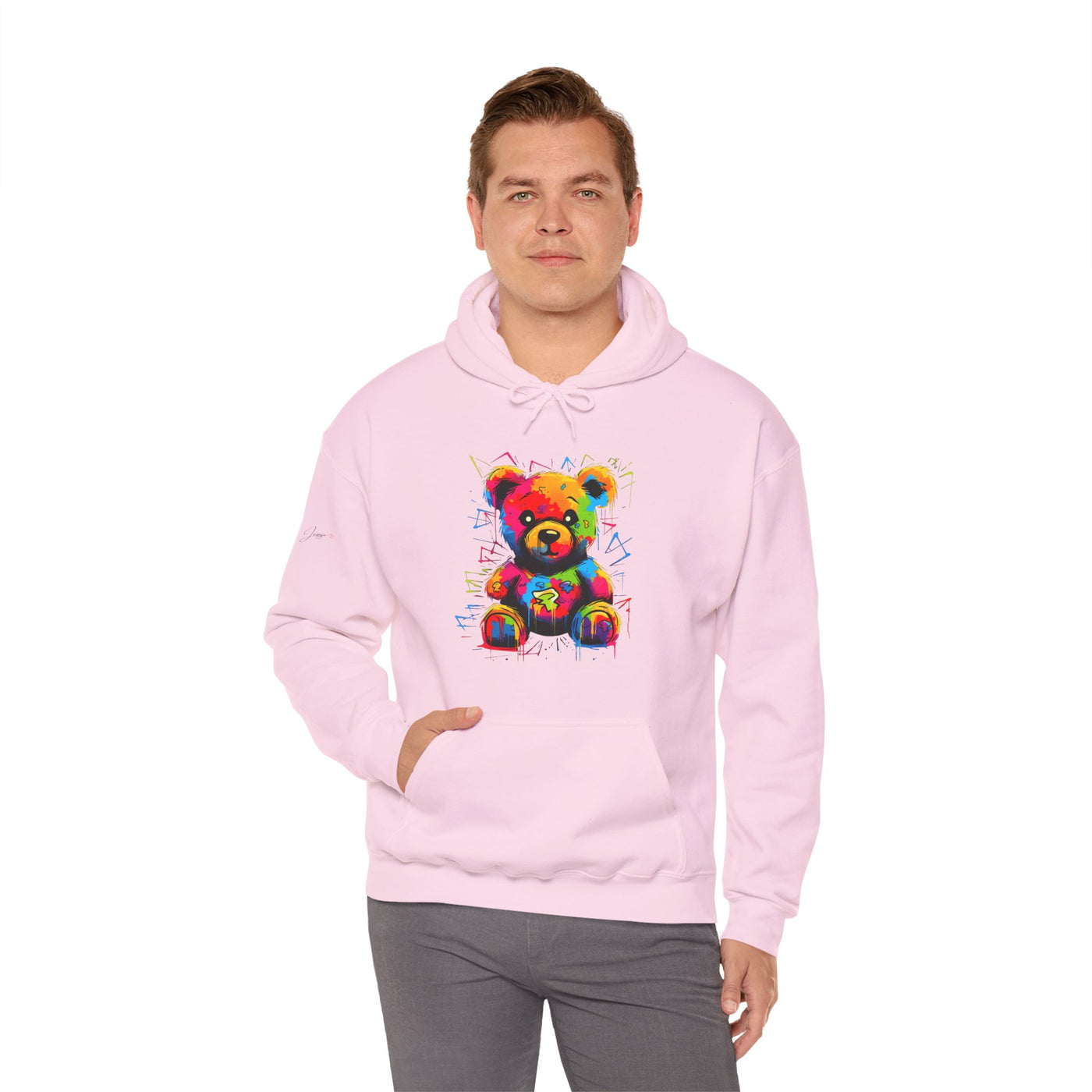 Geo Teddy Pink