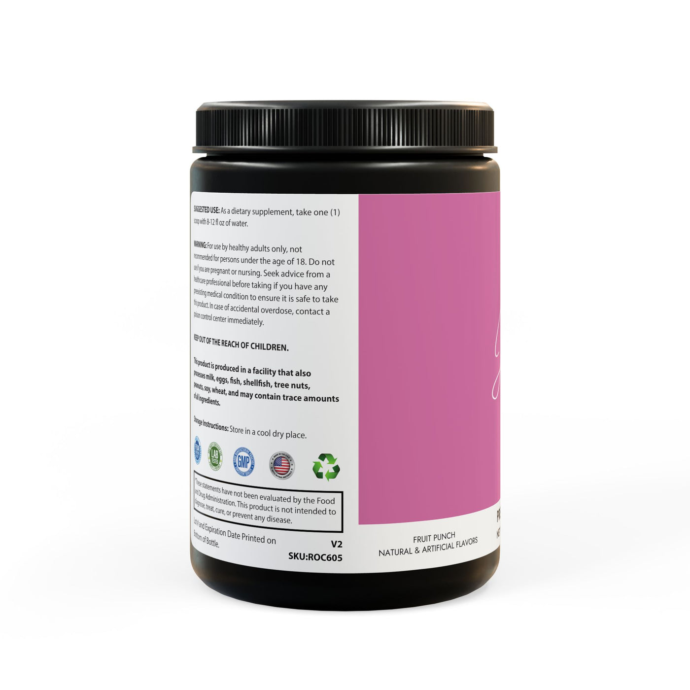 Pre-Workout Supplement, Fruit Punch (204g, 7.1oz)