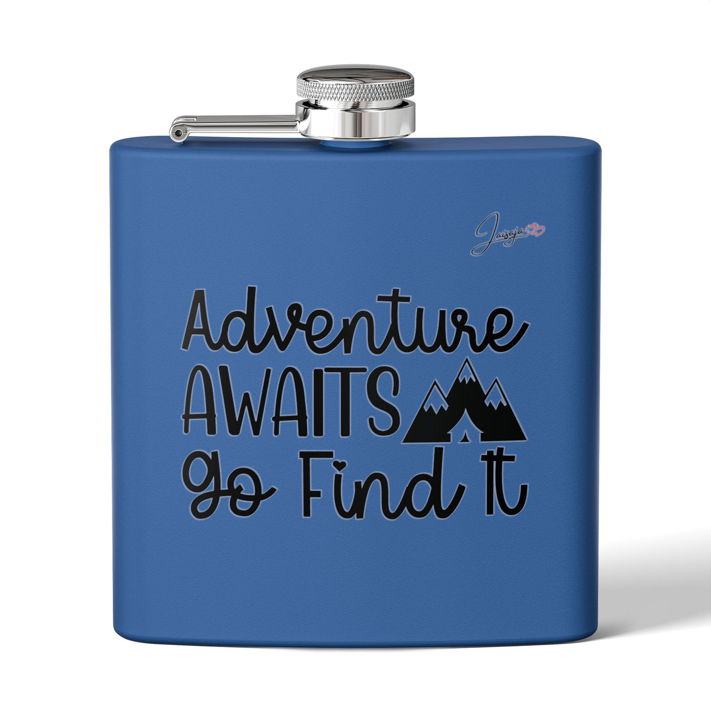 Adventure Awaits Go Find It - 6 oz Flask