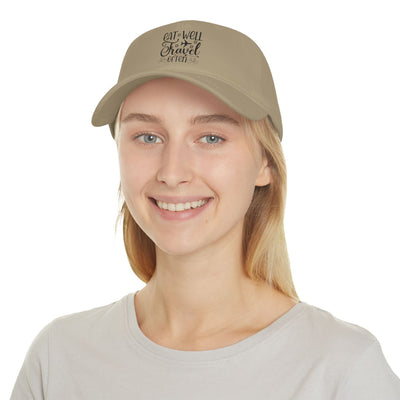 Eat Well Travel Often Khaki
