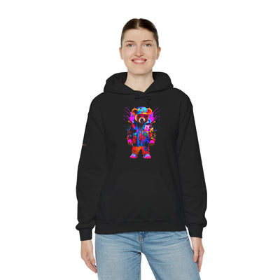 Glowing Hip Hop Bear Black