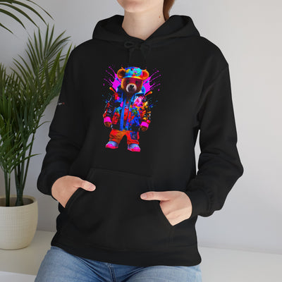 Glowing Hip Hop Bear Black