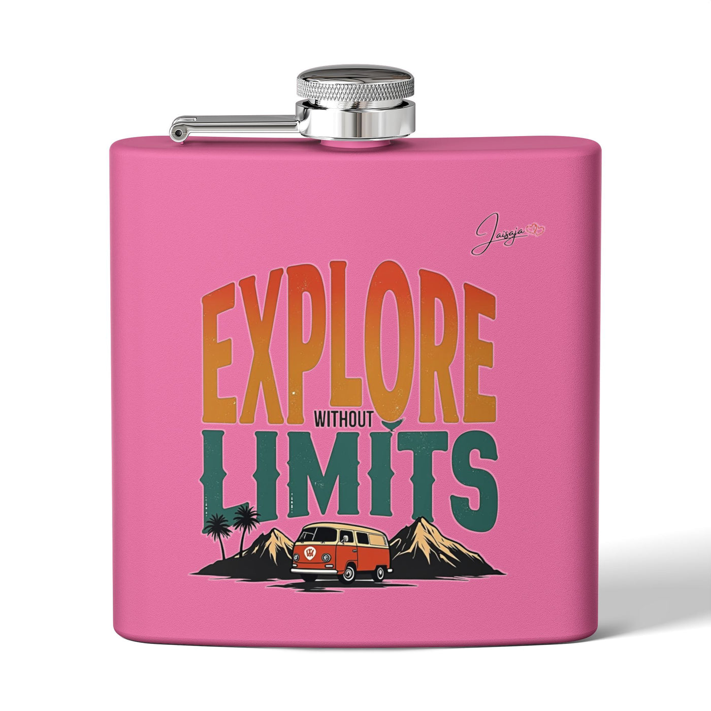 Explore Without Limits - 6 oz Flask