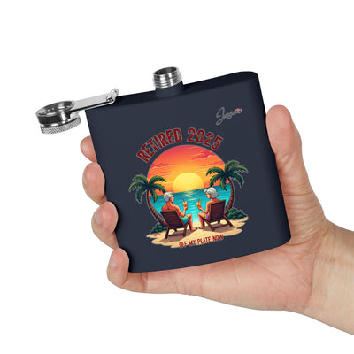 Retired 2025 Off My Plate Now - 6 oz Flask
