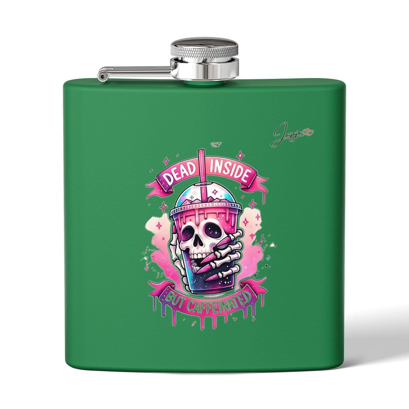 Caffeinated - 6 oz Flask