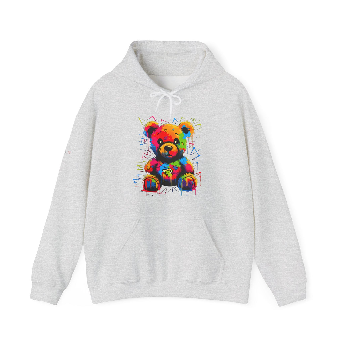 Geo Teddy Ash Gray