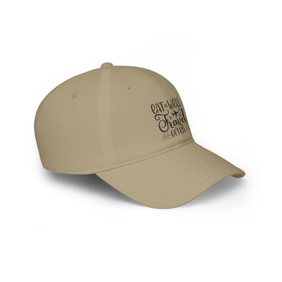Eat Well Travel Often Khaki