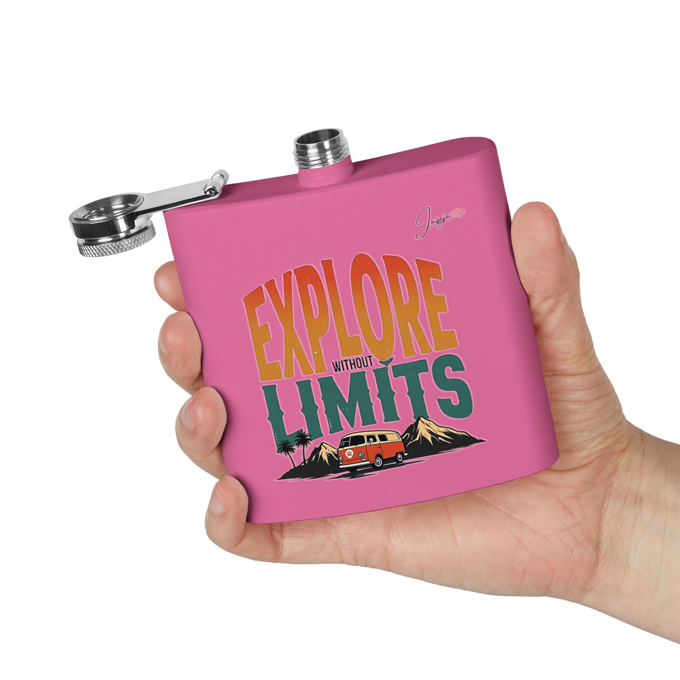 Explore Without Limits - 6 oz Flask