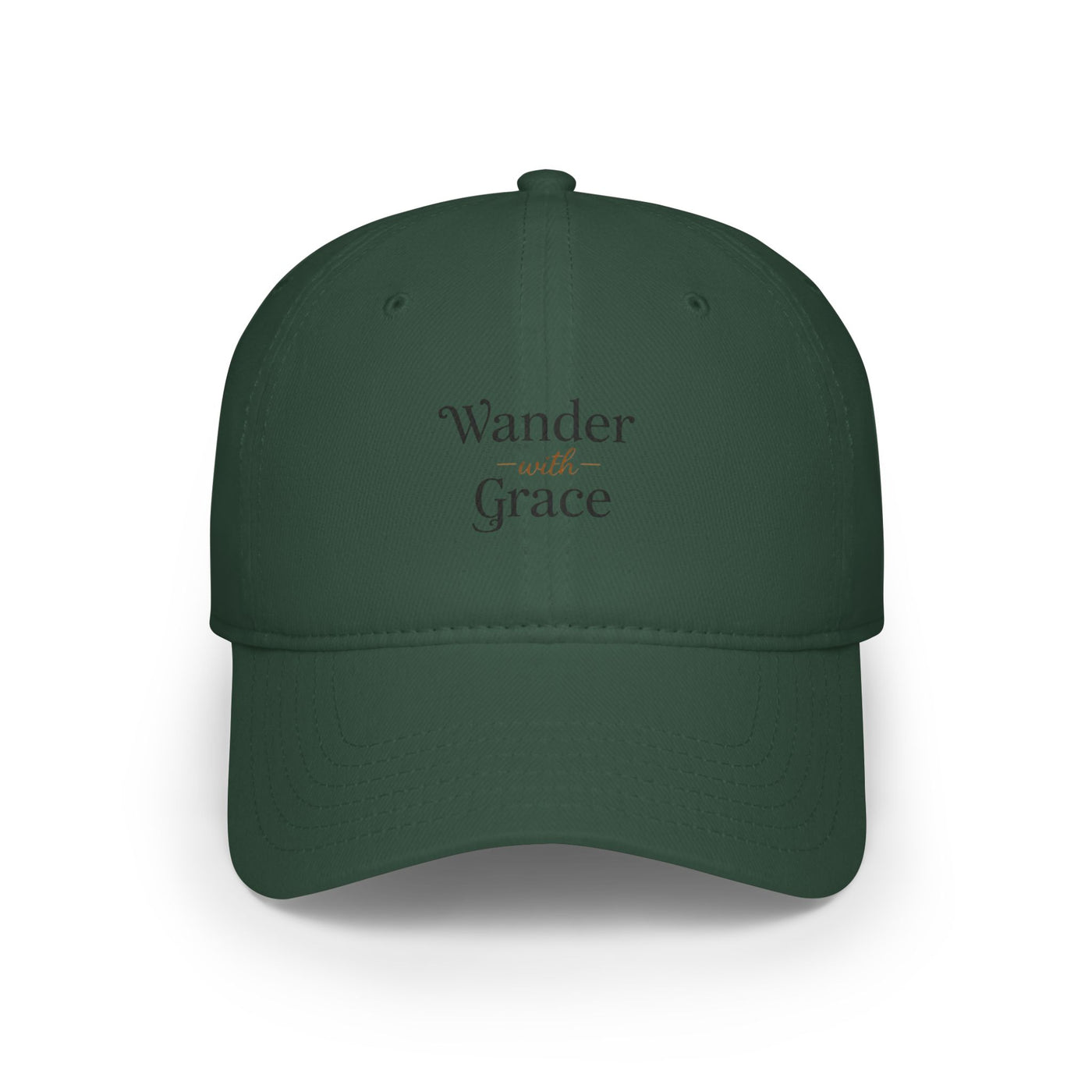 Wander in Grace Dark Green