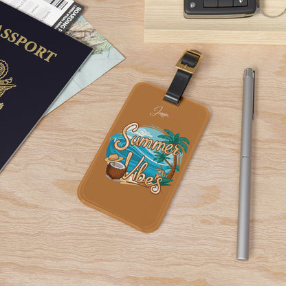 Copy of Copy of Copy of Copy of Copy of Tropical Vacation Luggage Tag - Dream Travel Accessory