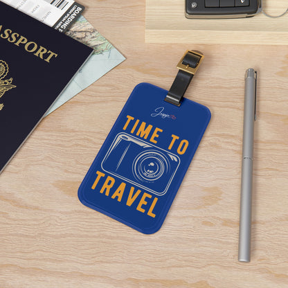 Time To Travel - Luggage Tag
