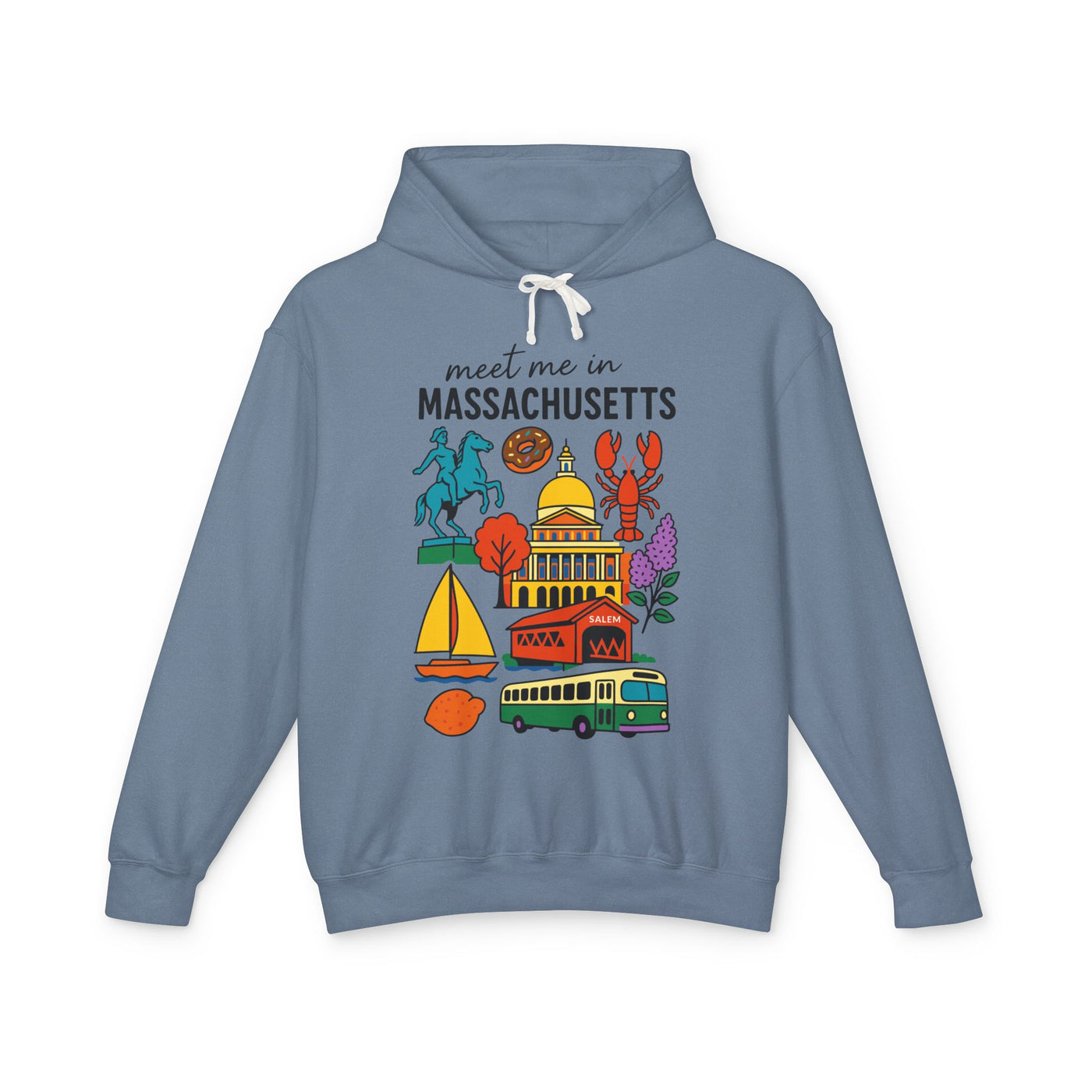 Meet Me In Massachusetts Blue Jeans