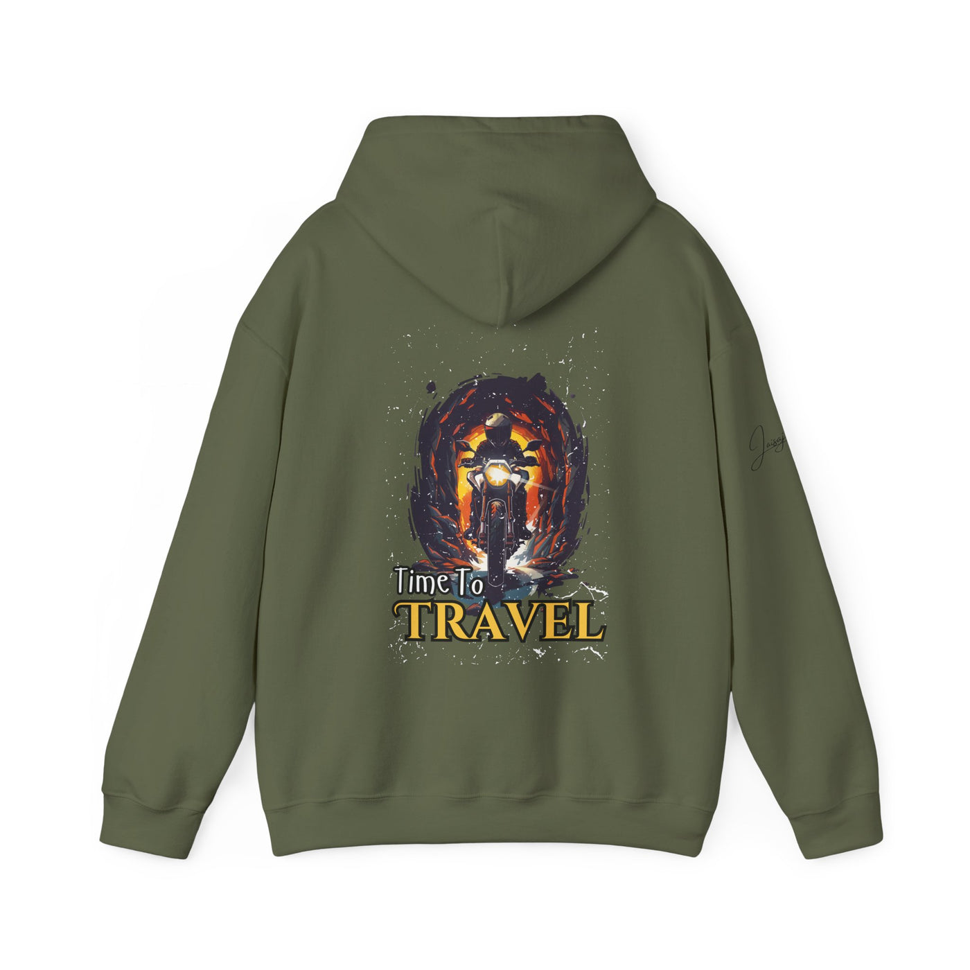 Time To Travel Military Green