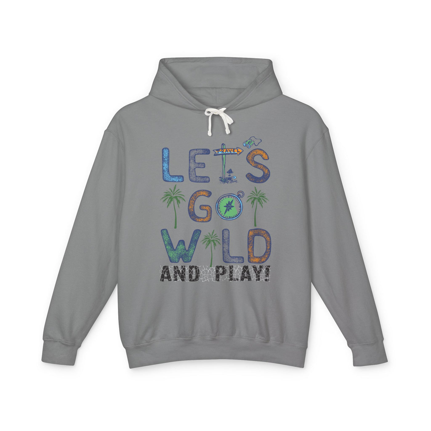 Let's Go Wild and Play! Grey