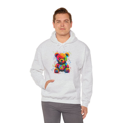 Geo Teddy Ash Gray